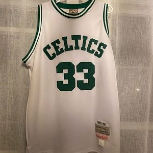 Hardwood Classics Larry Bird Celtics Jersey